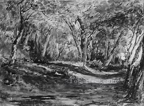 Windsor Forest Luminism scenery John Frederick Kensett Oil Paintings